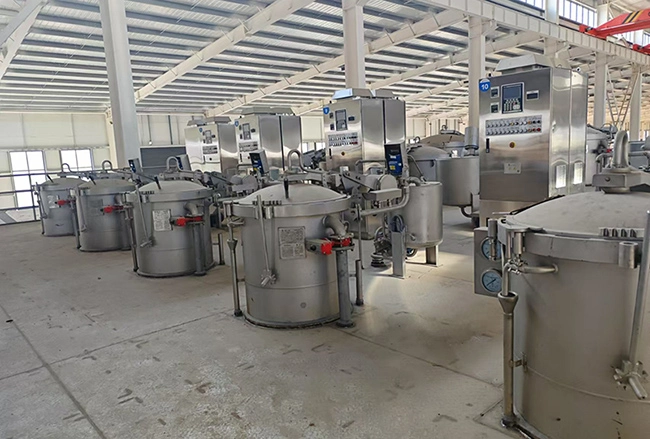 Крашение швейных ниток