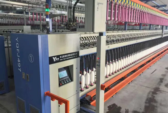 От сырой белой до окрашенной швейной нити